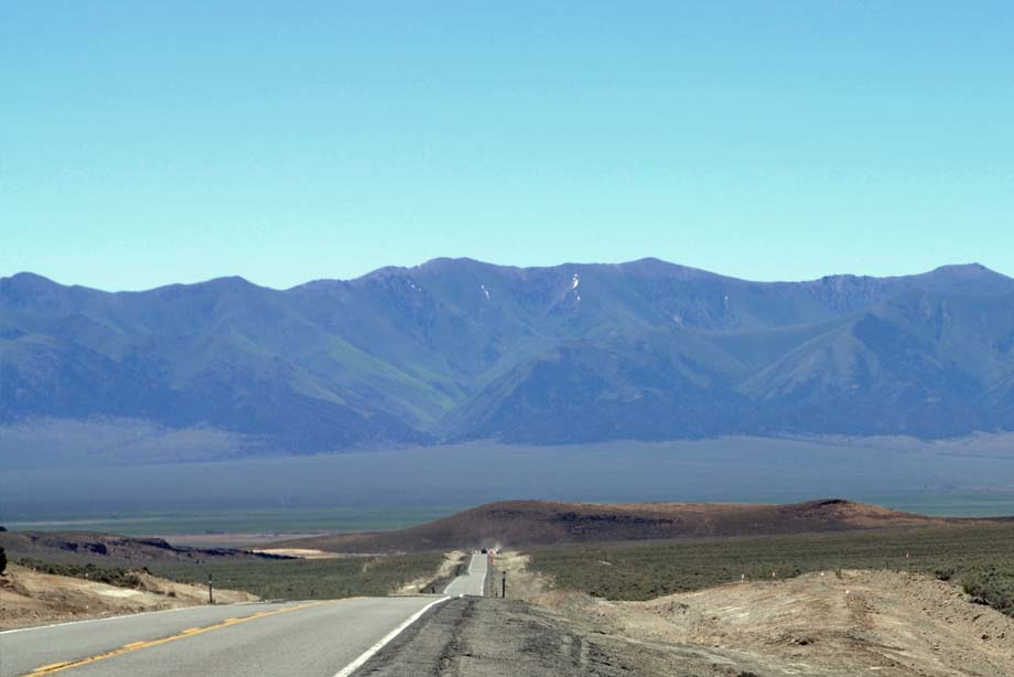 Road to Elko Nevada