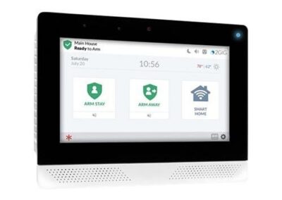 Home security system panel from White Cloud Networks in Southern Idaho